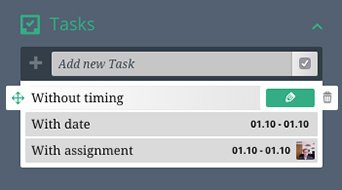 tasks